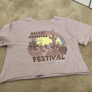 Pink girls shirt from dessert festival